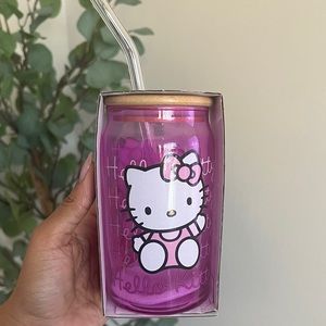 Hello Kitty Glass Tumbler